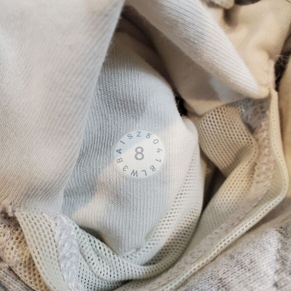 Lululemon Forever Warm Quilted Jacket 8 Grey Quarter Zip Outdoors Athleisure - Picture 12 of 13